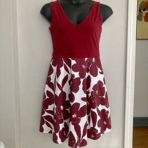 V-neck sleeveless skater dress with pockets!